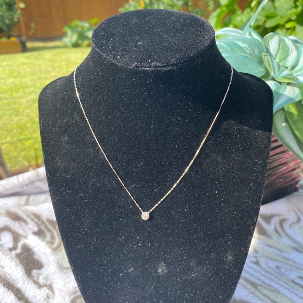 🥰SOLD🥰 Necklace   Diamond 0.08ct Platinum